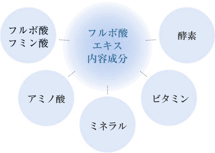 フルボ酸エキス内容成分